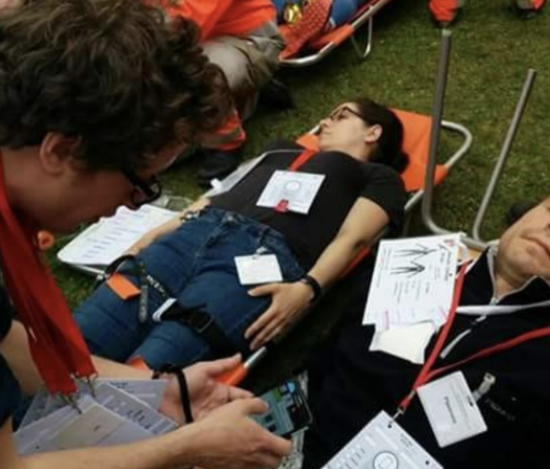 Évaluation grandeur réelle d’un dispositif phygital de triage de victimes en situation de catastrophe